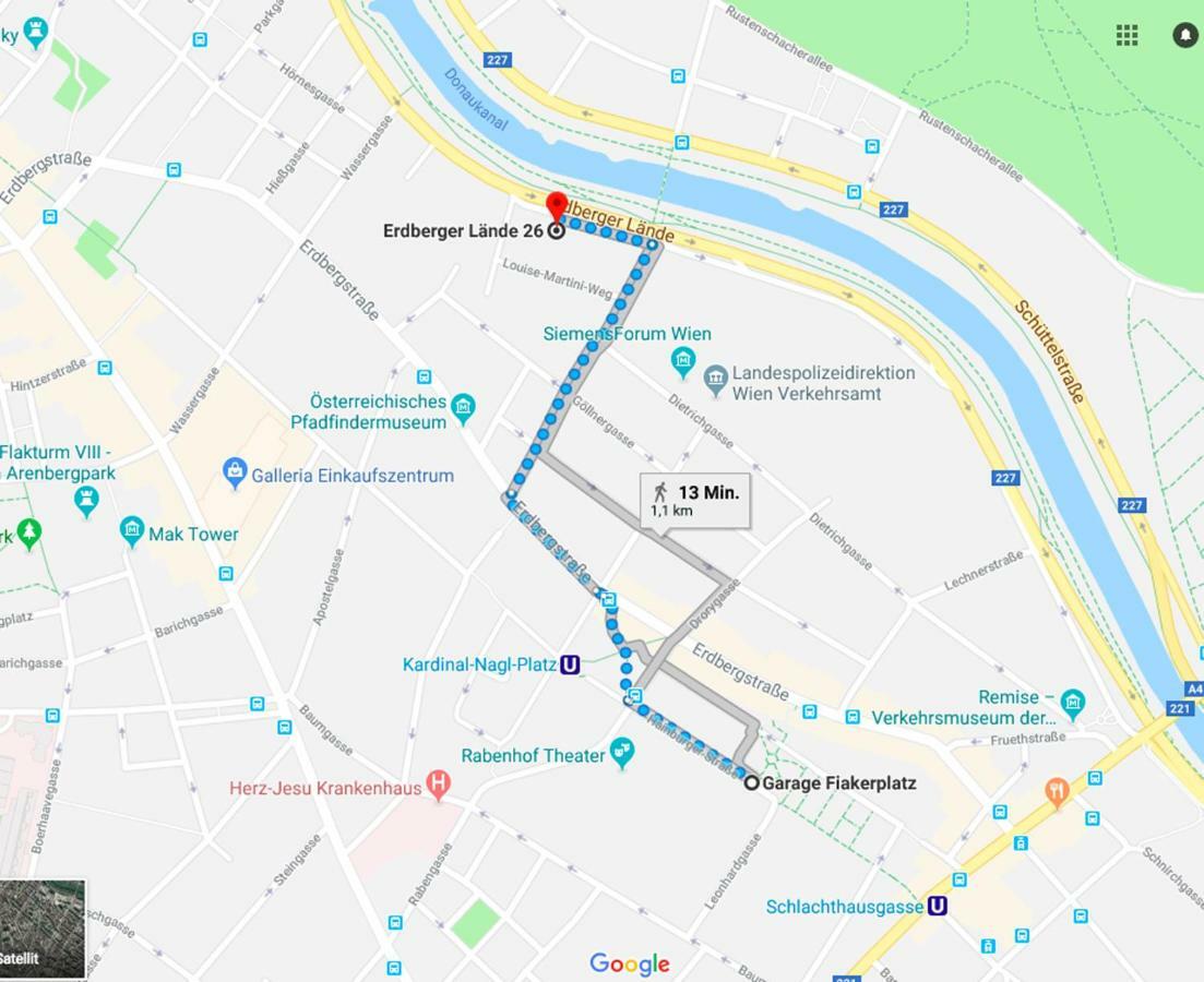 Ferienwohnung Erdberger Lände Wien Exterior foto